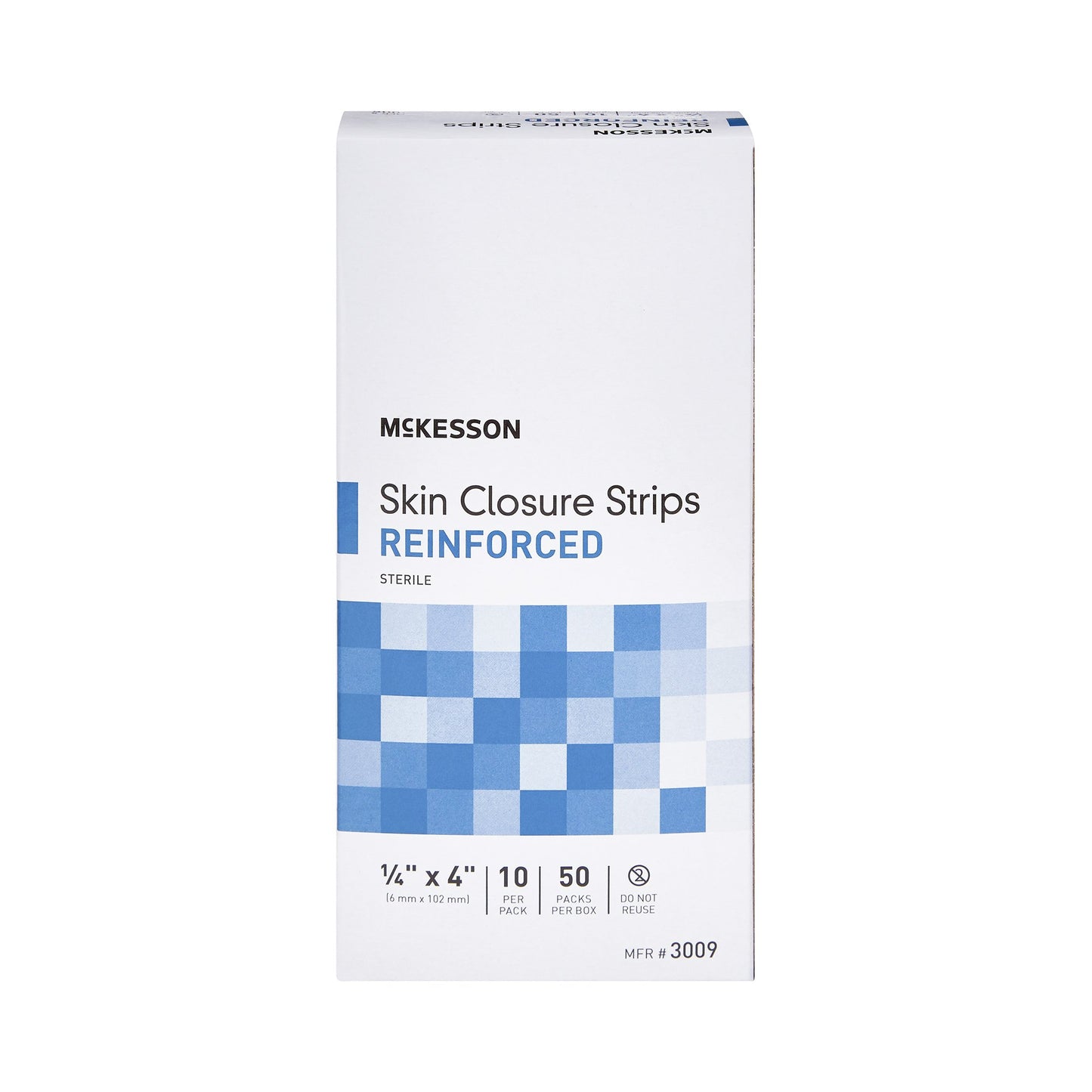 CLOSURE, SKIN REINF LF 1/4X4" (10/PK 50PK/BX 4BX/CS)
