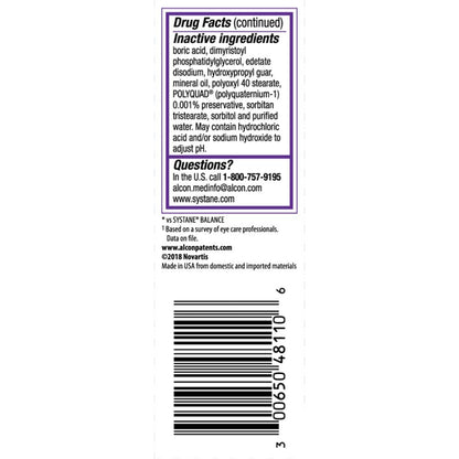 SYSTANE COMPLETE, DRP OPHTH 0.6% 10ML