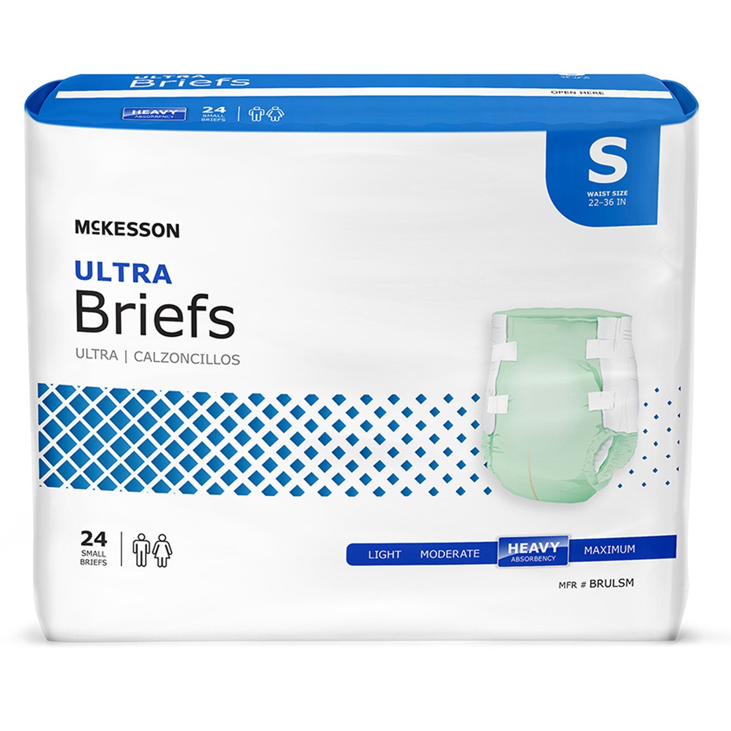 BRIEF, TAB CLSR ULTRA SM 22-36(24/BG 4BG/CS)