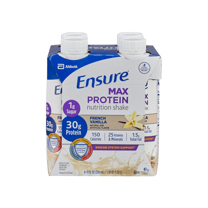 ENSURE, MAX PROTEIN NUTRITION VANILLA 11OZ (4/PK 3PK/CS)