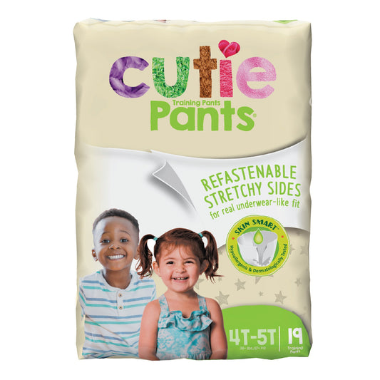 DIAPER, INCONT CUTIE PANTS XLG4-5T (19/PK 4PK/CS)