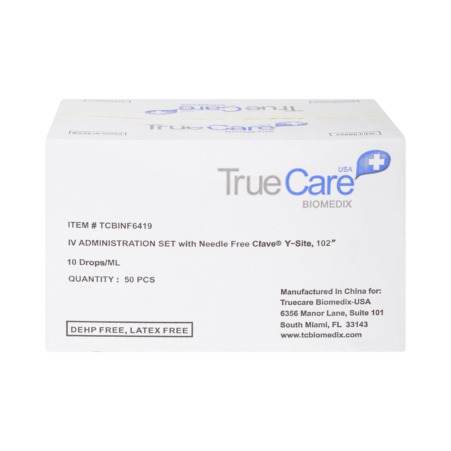 IV PUMP SET, 10DRP 1 NF PORT 102" (50/BX)