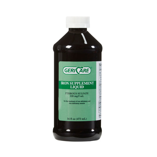 FERROUS SULFATE, LIQ 16OZ (12/CS)