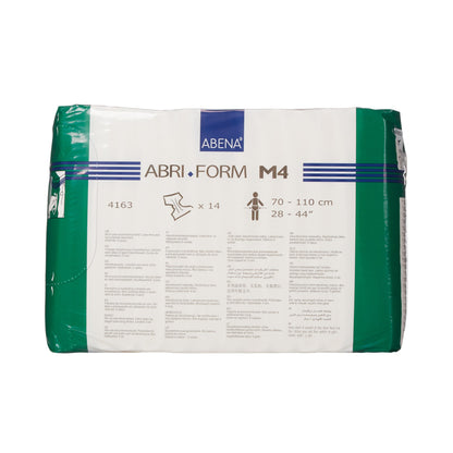 BRIEF, INCONT ABRI-FORM COMFORT M4 MED 3600ML (14/BG 3BG/CS