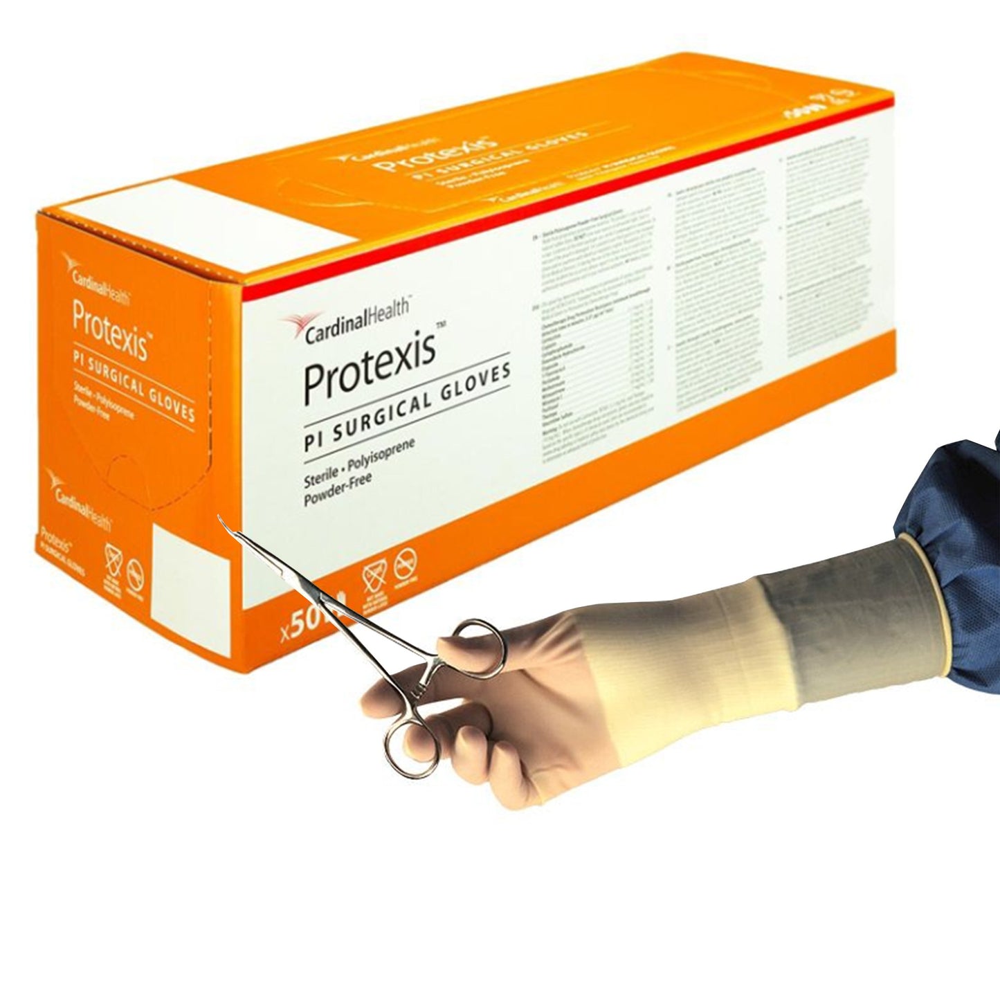 GLOVE, SURG PLYISO 5.5 STR2 SMTH CHEMO (50PR/BX 4BX/CS)