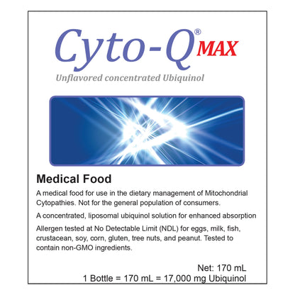 CYTO Q MAX, SUPPLEMENT UNFLAVORED 170ML (1/BT)