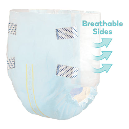 BRIEF, INCONT TRANQ ESSENT BRTHABL WHT LG (25/BG 4BG/CS)