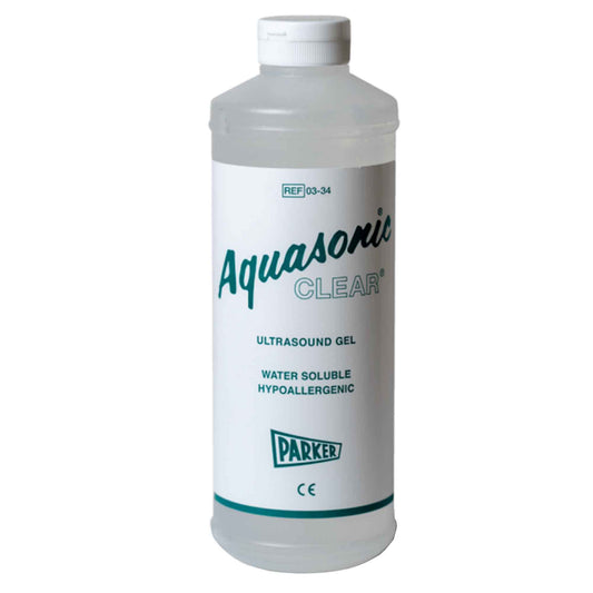 GEL, ULTRASOUND AQUASONIC CLR 1L (6/BX)