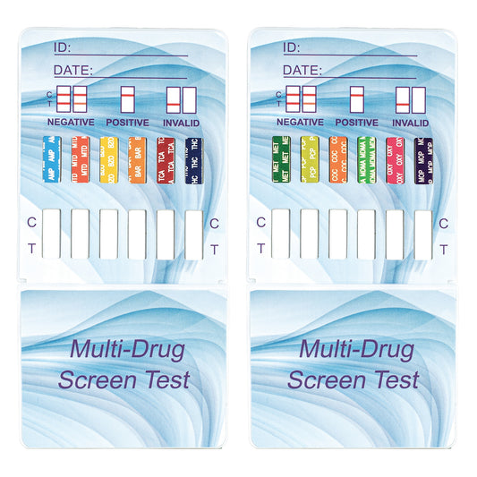 TEST KIT, DRUG DIPCARD 12PANELWAIVED (25/BX 20BX/CS)