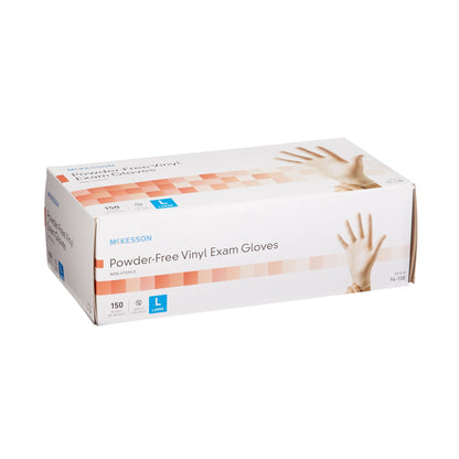 GLOVE, EXAM VNYL LG N/S (150/BX 10BX/CS)