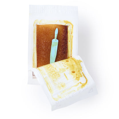 SCRUBBRUSH, W/PVP BRN (30/BX) BD