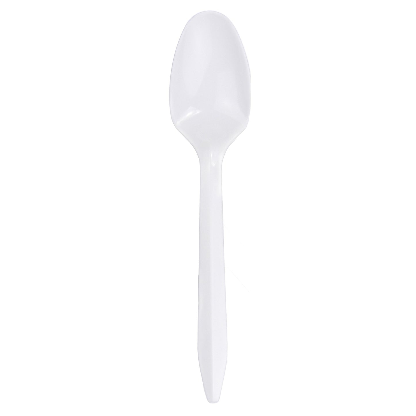 TEASPOON, PLAS WHT 5.5" (1000/CS)