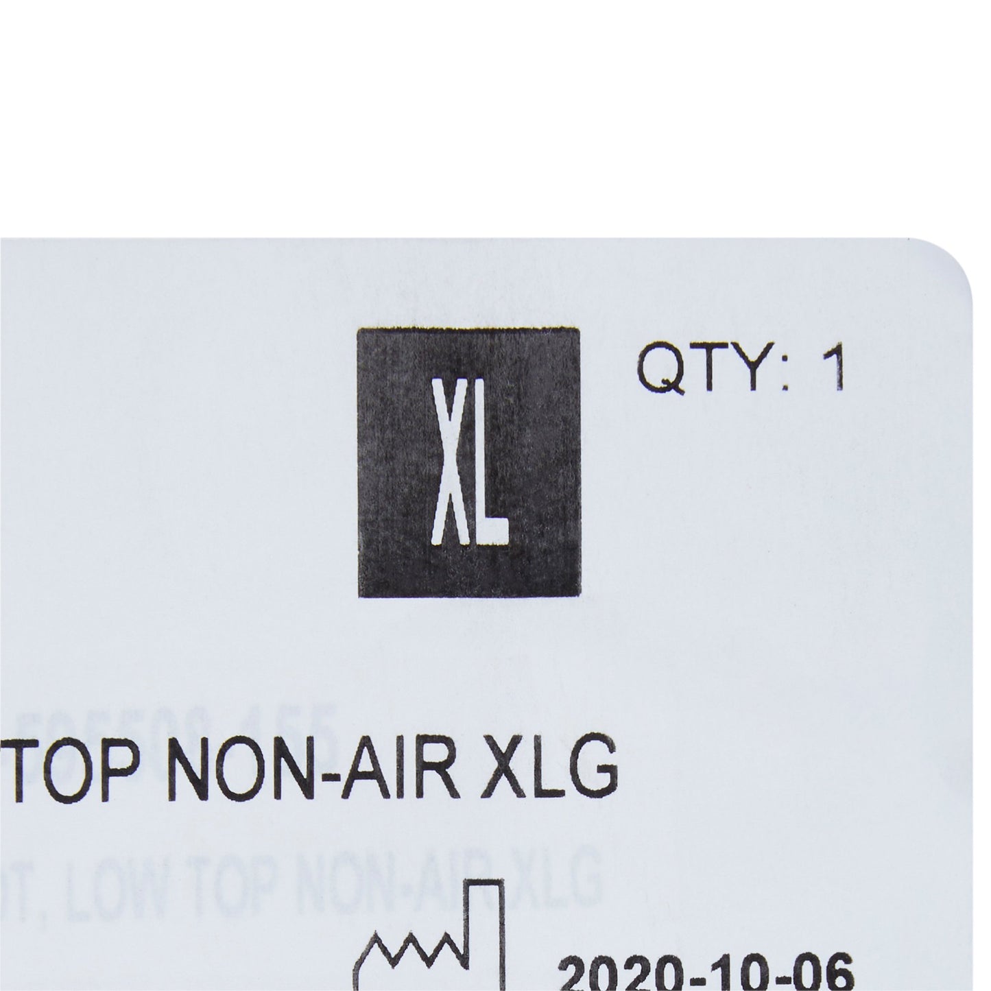 BOOT, WALKER LOW TOP NON-AIR XLG