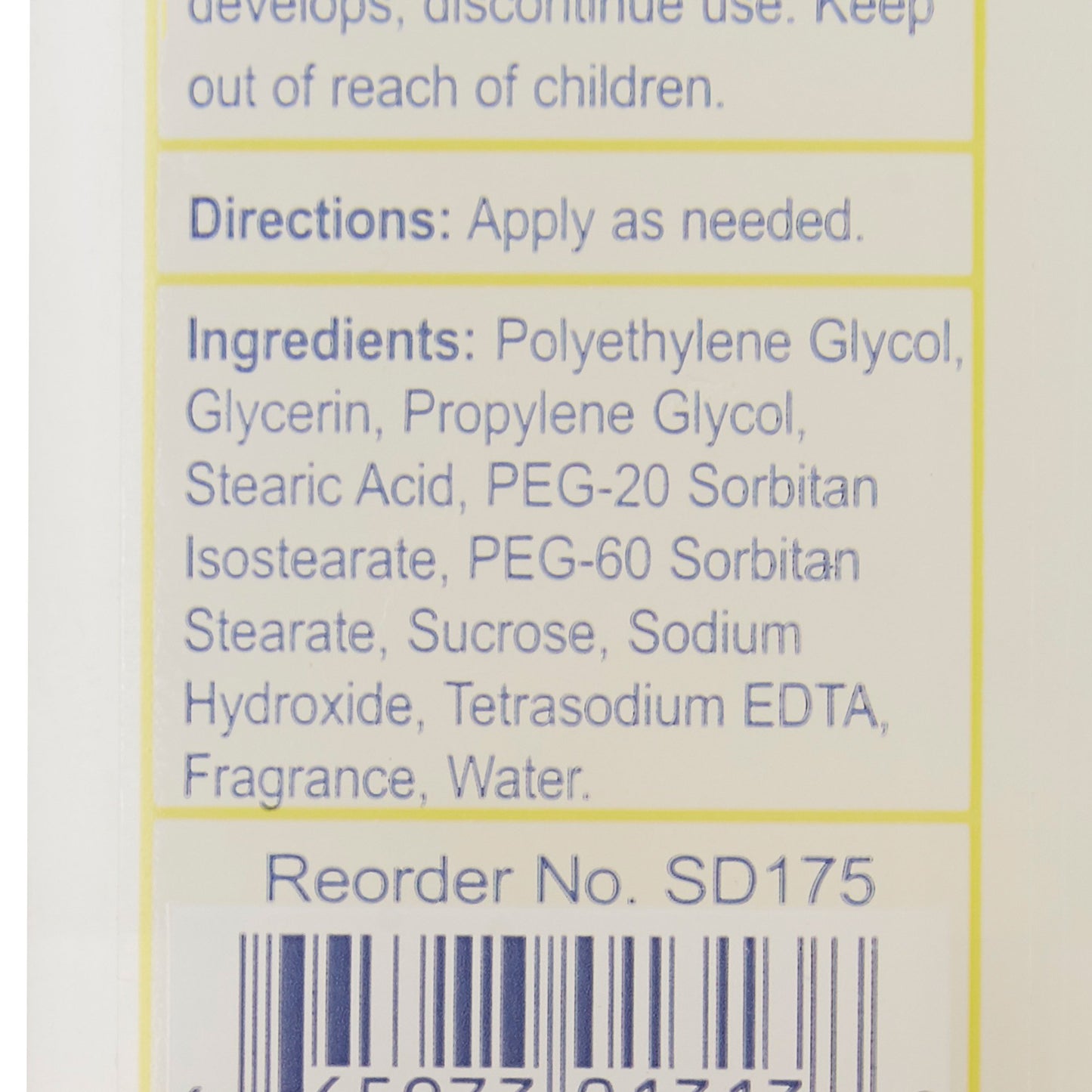 DEODORANT, STICK CLR 1.6OZ (144/CS)