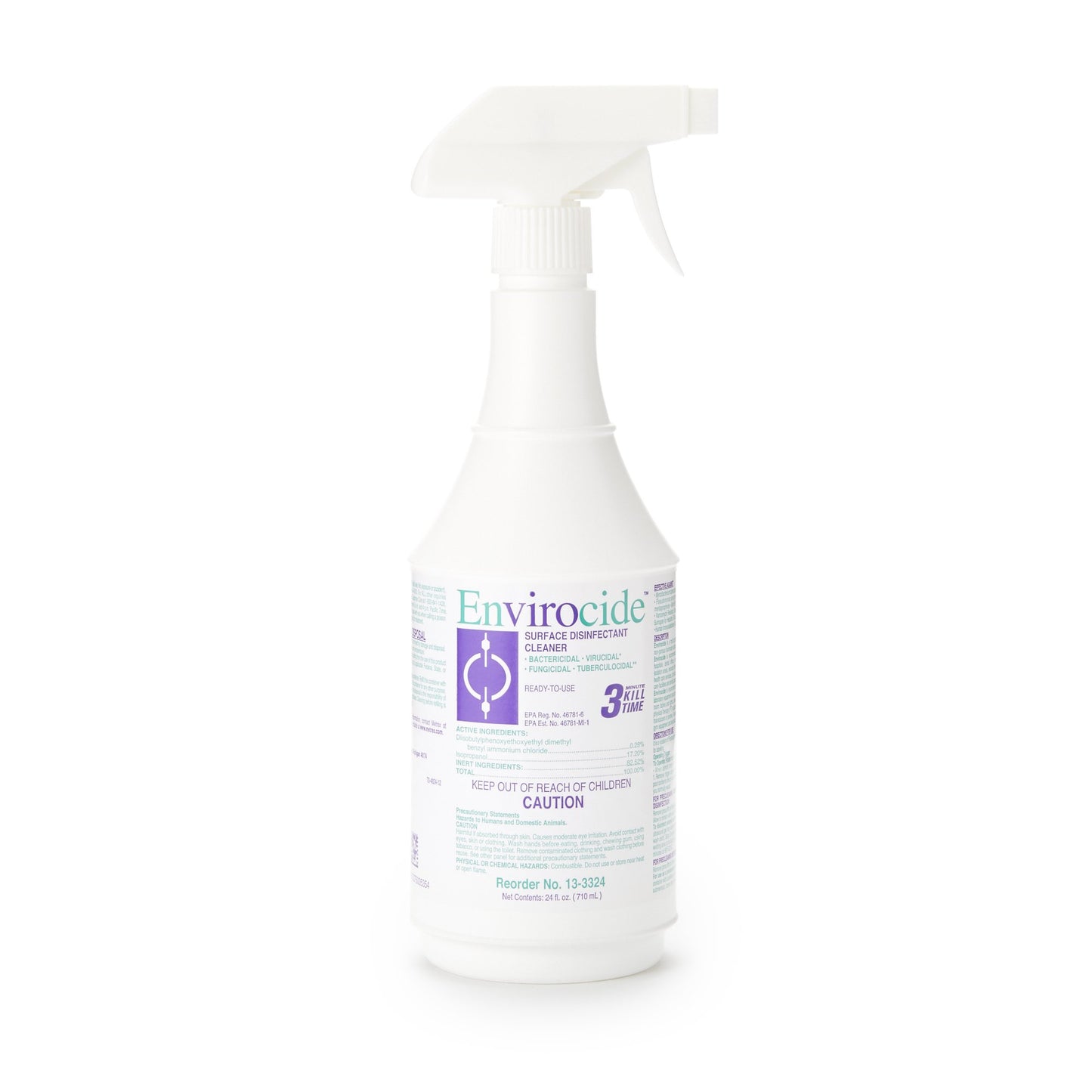 DISINFECTANT, ENVIROCIDE 24OZ (12/CS)