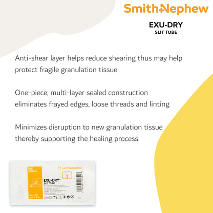 DRESSING, EXUDRY SLIT TB 2"X3 (50/CS)