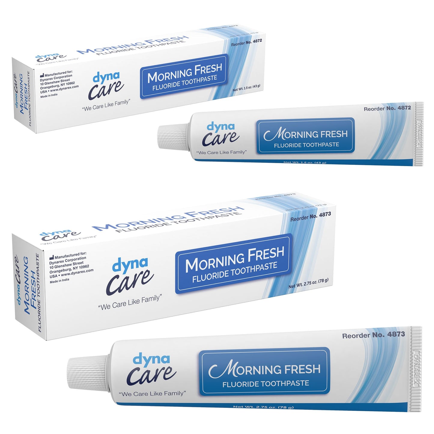 TOOTHPASTE, 2.75OZ TUBE (12/BX12BX/CS)