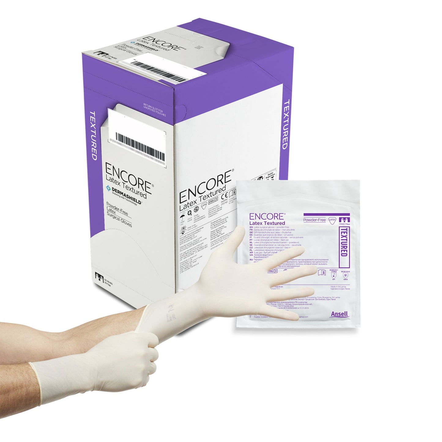 GLOVE, SURG LTX 7.0 STR2 TXT CHEMO (50PR/BX 4BX/CS)