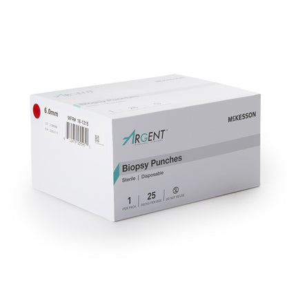 PUNCH, BIOPSY DISP STR 6MM (25BX 4BX/CS)