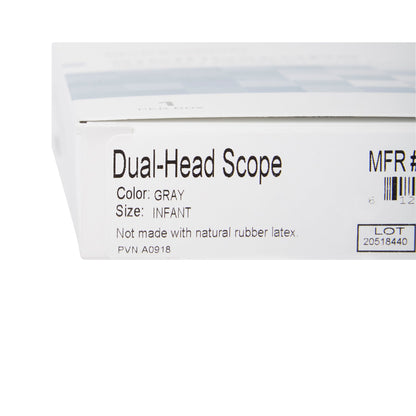 STETHOSCOPE, NEONATAL GRAY (50/CS)