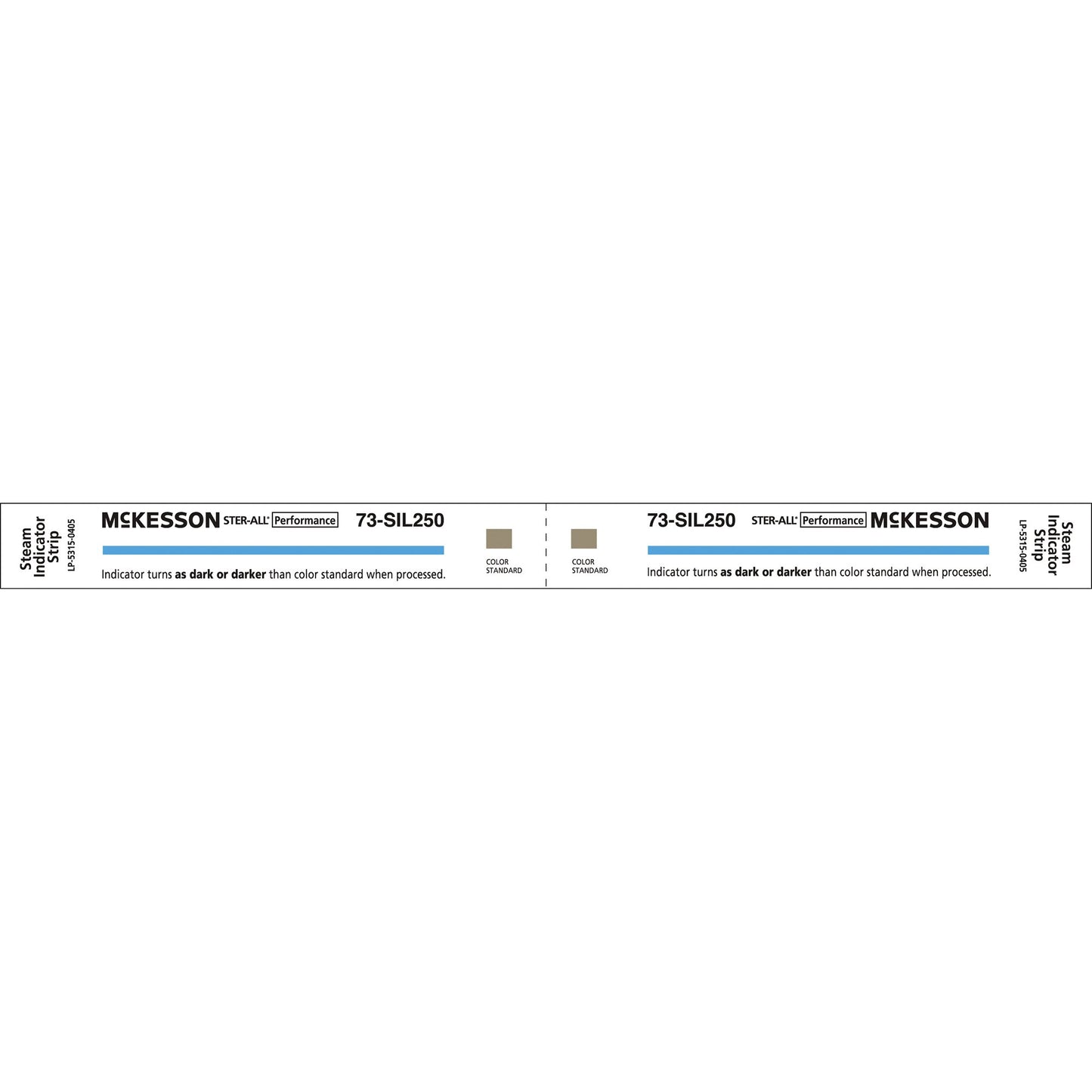 INDICATOR STRIP, STEAM (250/BX10BX/CS)
