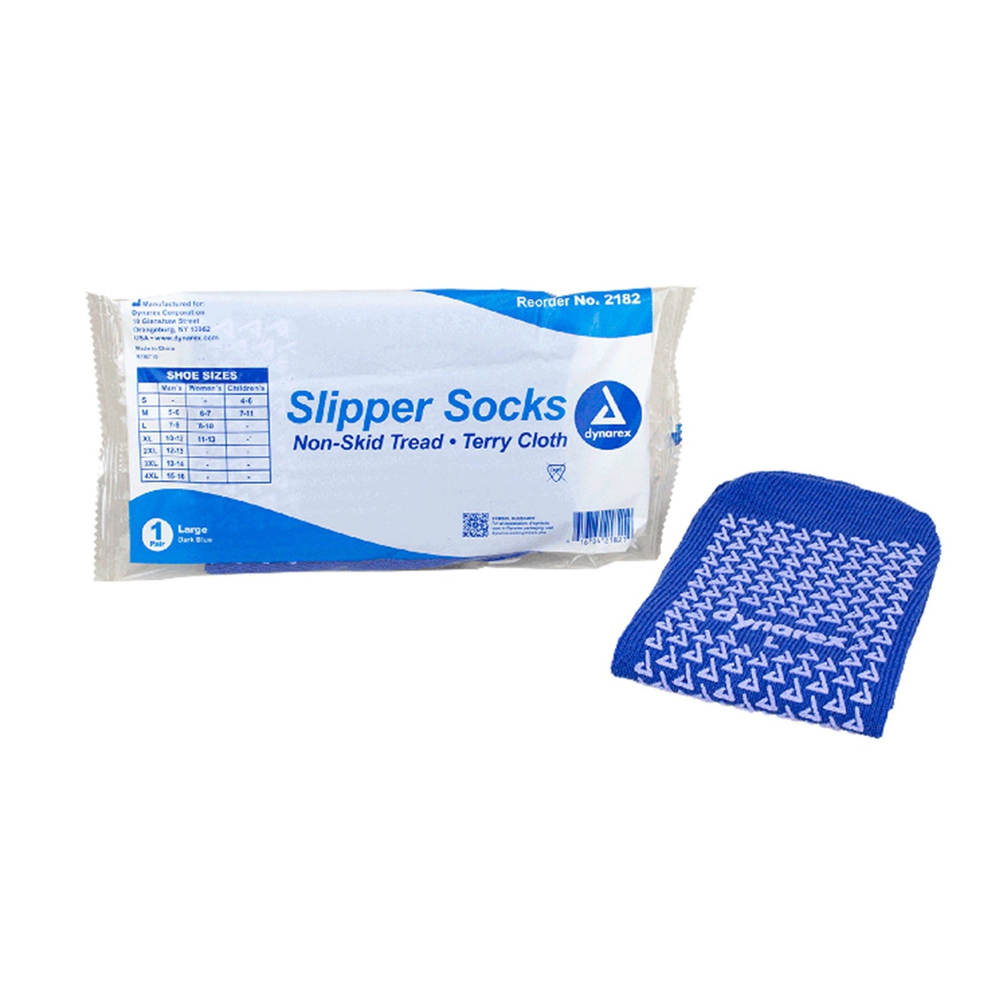 SOCK, SLIPPER N/SKD SKY BLU LG(48/CS)