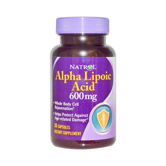 ALPHA LIPOIC ACID, CAP 600MG (30/BT)