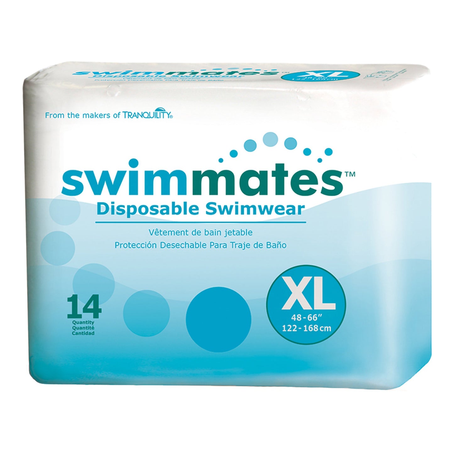 BRIEF, INCONT ADLT DISP SWIM MATE XLG (14/BG 4BG/CS)