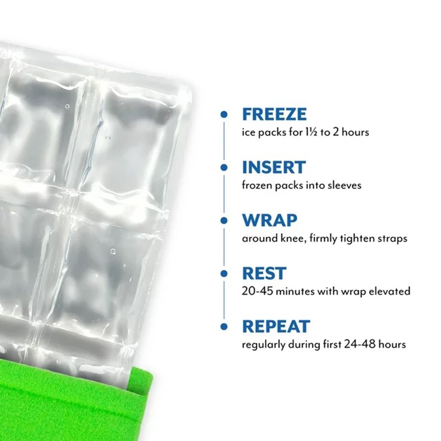 WRAP, ICE POLAR ARTHRO KNEE W/ICE