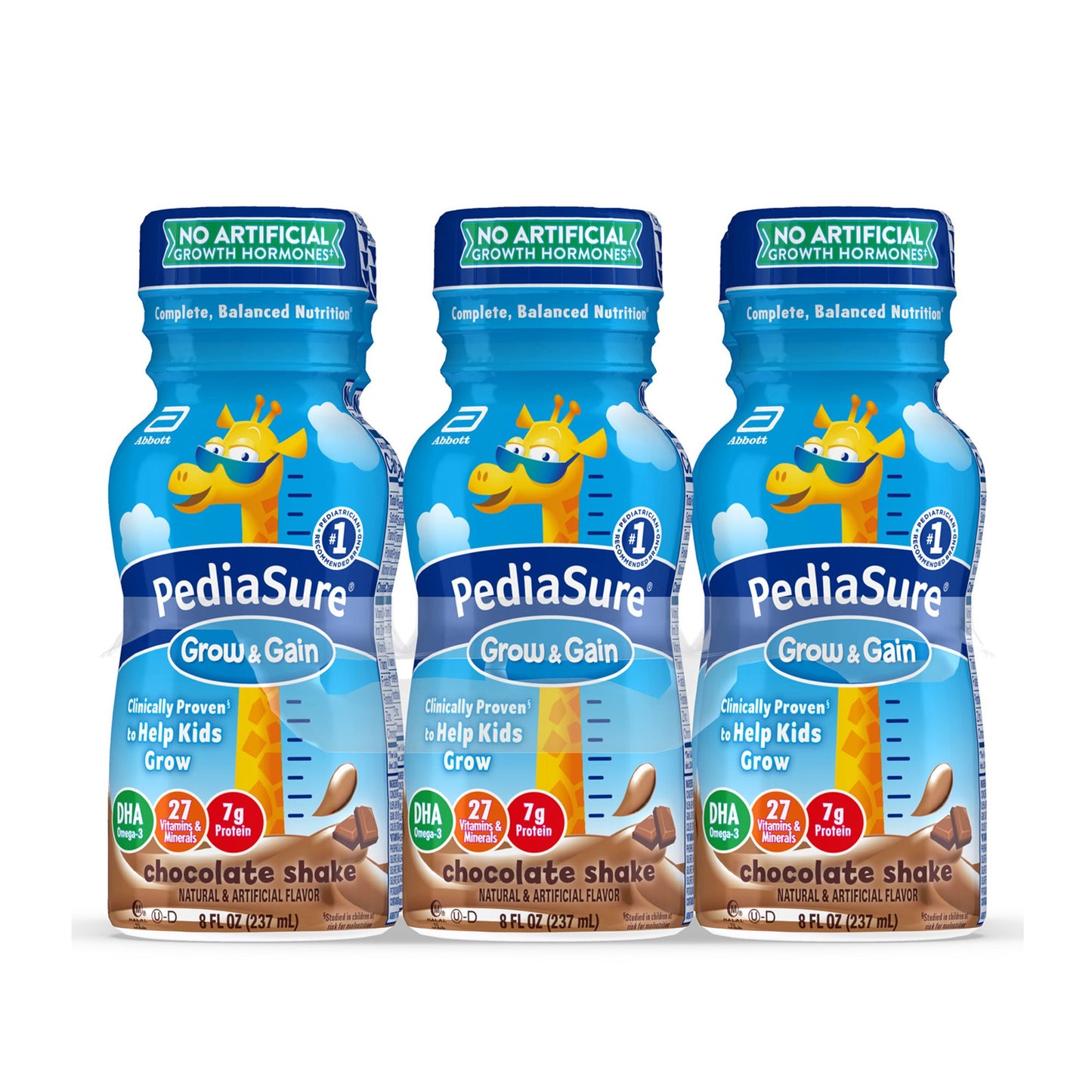 PEDIASURE, RTD CHOC 8OZ BTL (6/PK 4PK/CS)