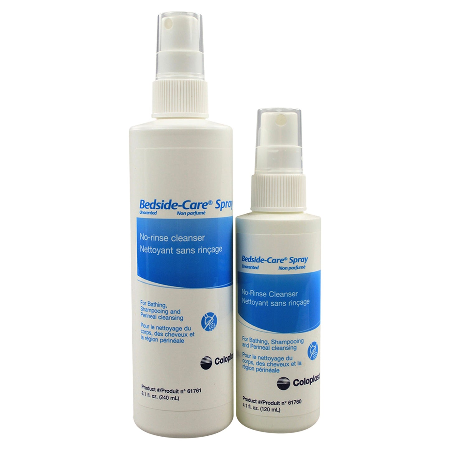 CLEANSER, BEDSIDE-CARE UNSCENTED SPR 8.1OZ (12/CS)