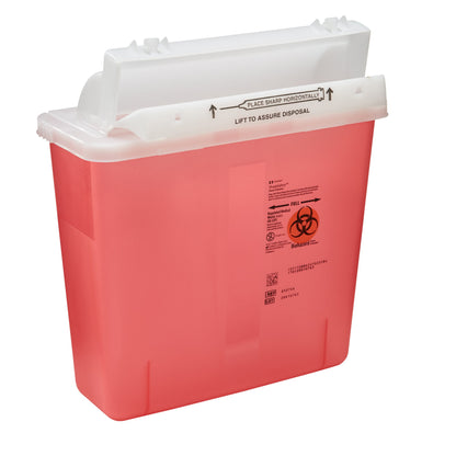 CONTAINER, SHARPS RED 5QT (20/CS)