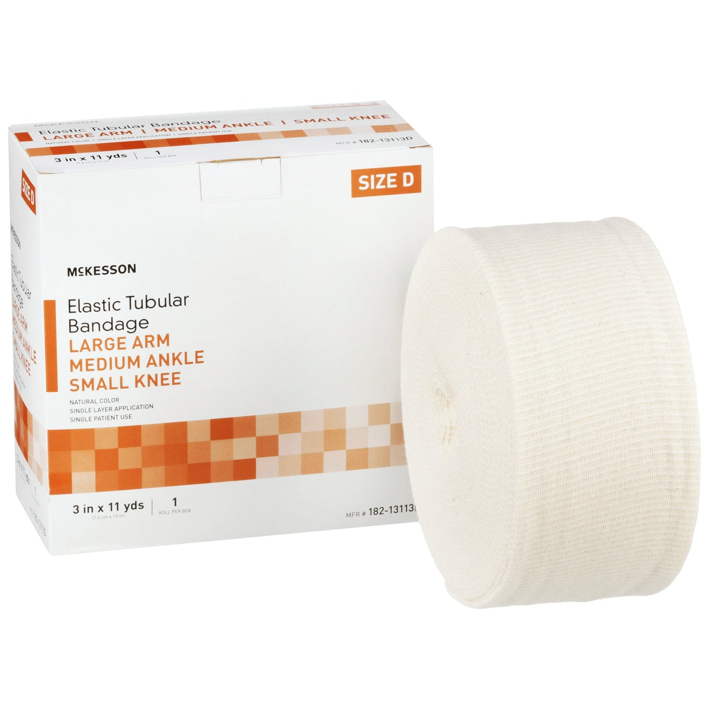 BANDAGE, COMPRESSION SPANDAGRIP SZ-D (18BX/CS)