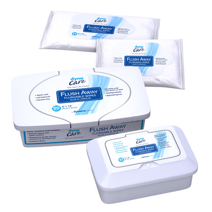 WASHCLOTH, FLUSH AWAY 9X13 (60/BX 9BX/CS)