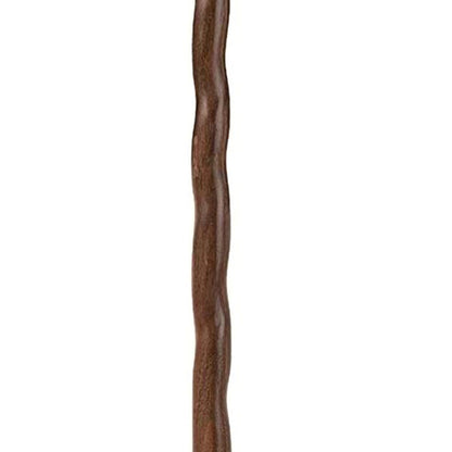 CANE, WOOD WALKING TWISTED WALNUT 37"