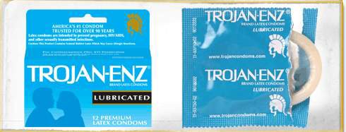 CONDOM, TROJAN-ENZ LUB (12/BX)