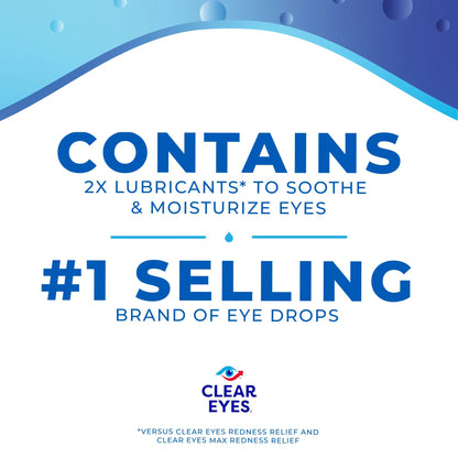 CLEAR EYES, DRP TRIPLE RELIEF REDNESS RELIEVER 0.5OZ
