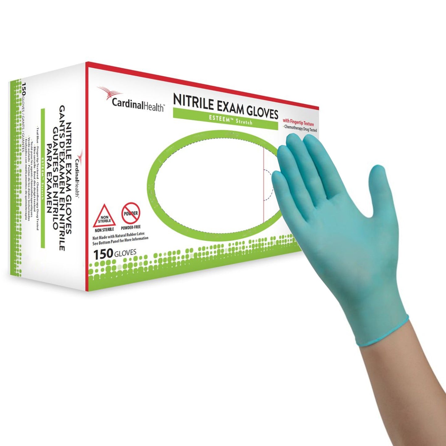 GLOVE, EXAM NTRL SM N/S CHEMO (150/BX 10BX/CS)