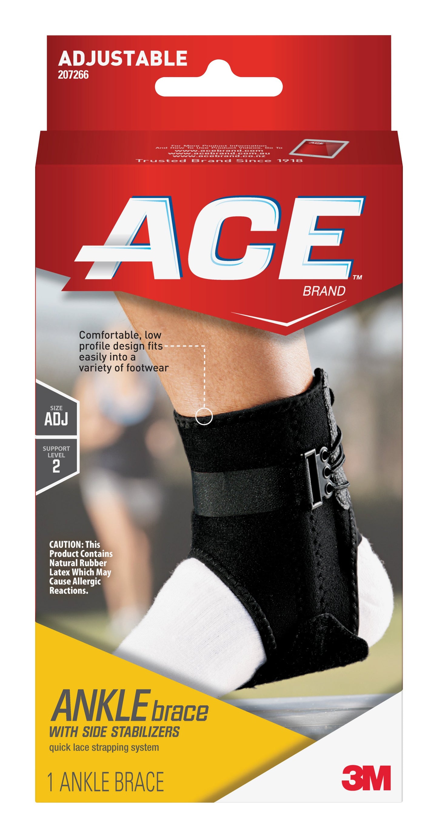 ANKLE BRACE, ACE (12/CS)