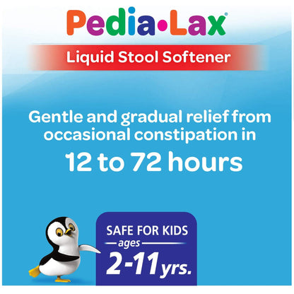 PEDIALAX STOOL SOFTNER, LIQ 4OZ