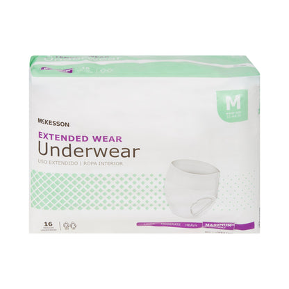 UNDERWEAR, EXTENDED WEAR MED 32-44 (16EA/BG 4BG/CS)