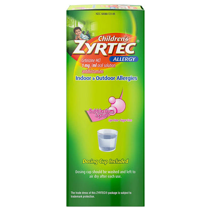 CHILDRENS ZYRTEC, SYRP 1MG/ML 4OZ