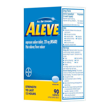 ALEVE, TAB 220MG (90/BT)