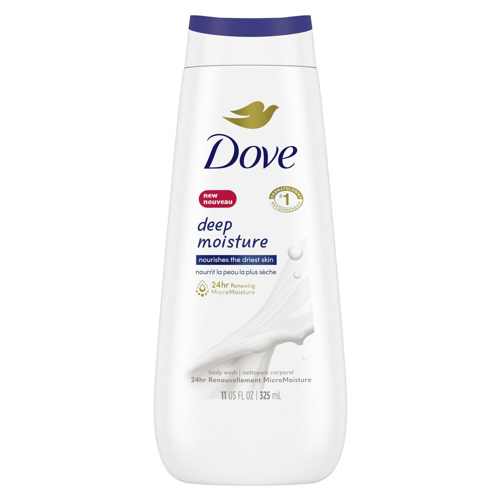 BODYWASH, DOVE DEEP MOIST 11OZ