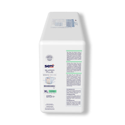 BRIEF, INCONT SENI SUPER PLUS XLG 55"-67" (25/PK 3PK/CS)