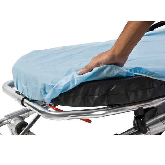 SHEET, FITTED POCKETFIT F/STRETCHER 30"X72" (50/CS)