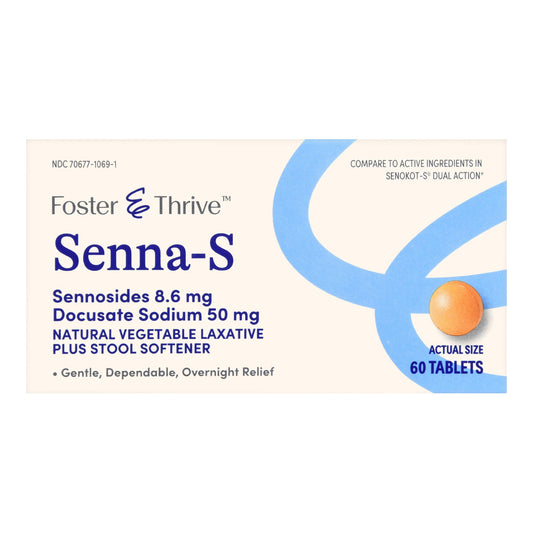 SENNA S DSS, TAB FT (60/BT)