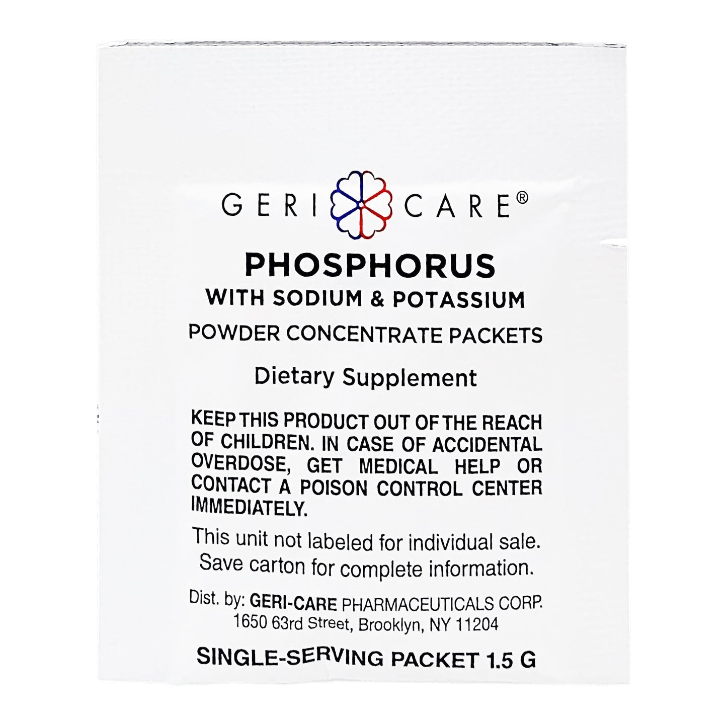 PHOSPHORUS, PDR 250-160-280MG (100/PK 24PK/CS)