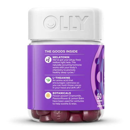 OLLY, GUMMY SLEEP ZEN BLK BERRY (50/BT)