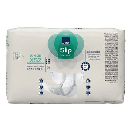 BRIEF, INCONT ABENA SLIP PREM JUNIOR XS2 XSM (32/PK 4PK/CS)